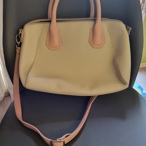 Carla Hansen large capacity genuine leather bag